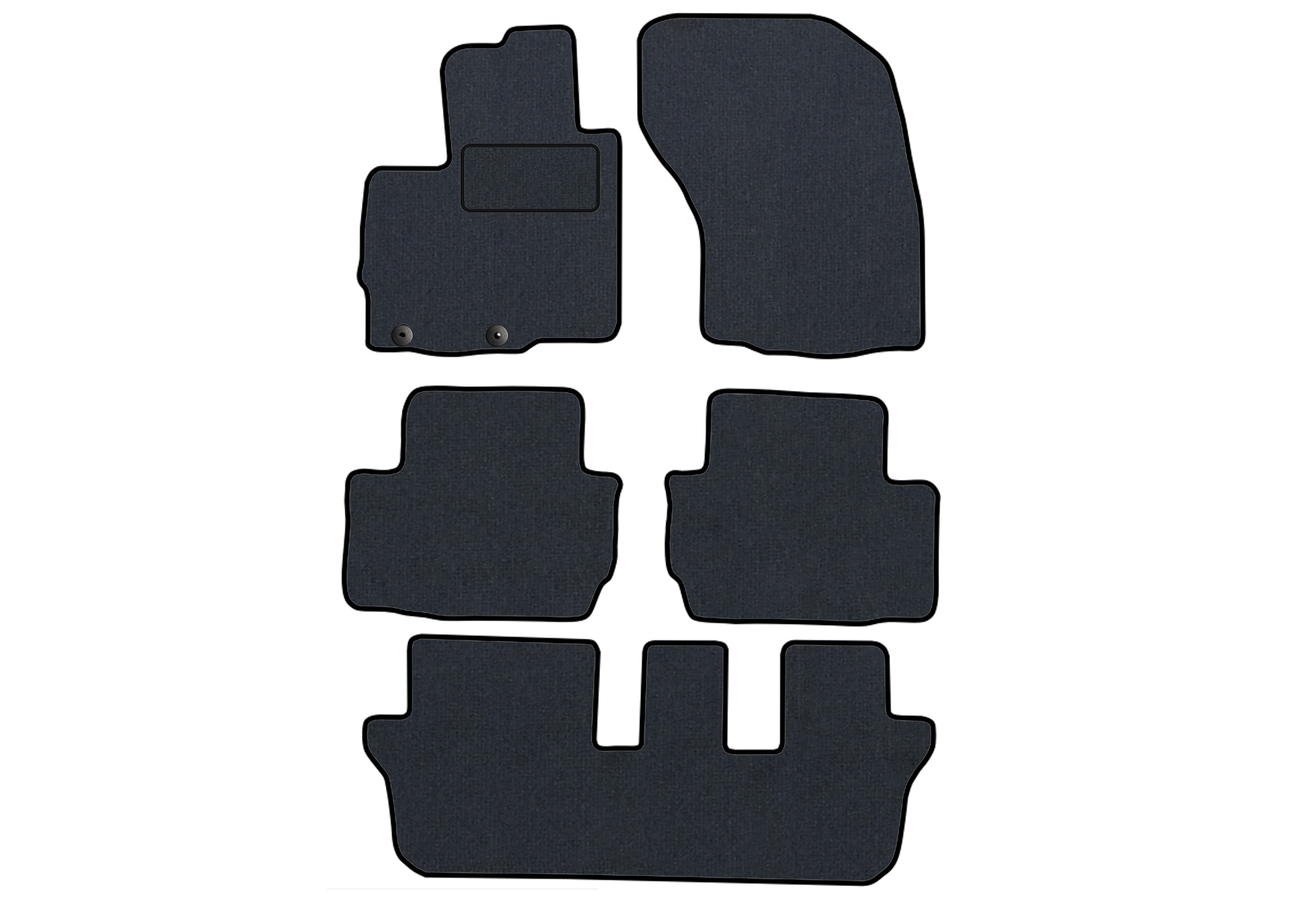 Covorase auto mocheta Citroen C-Crosser, fabricatie 2007 - 2012 (7 locuri)